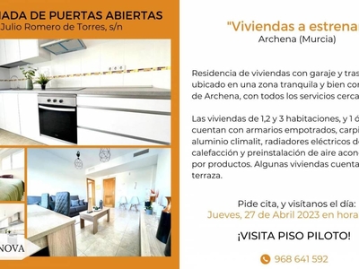 Venta Piso Archena. Piso de tres habitaciones Tercera planta con terraza