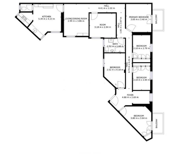 Venta Piso Bilbao. Piso de cuatro habitaciones en Calle Iparraguirre. A reformar sexta planta con balcón calefacción individual