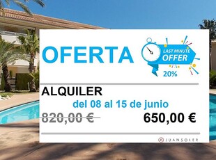 Apartamento para 4 personas a 500 m de la playa