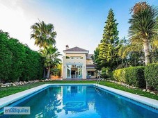Alquiler casa amueblada piscina Marbella