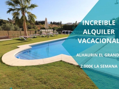 Alquiler Chalet Alhaurín El Grande. 2000 m²