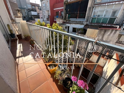 Ático dúplex con 2 terrazas en calle sant francesc de paula en Mataró