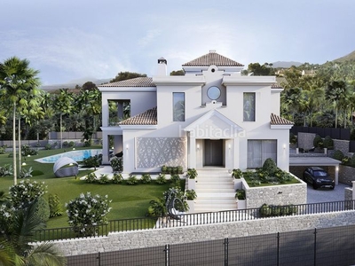 Casa villa de lujo de obra nueva en Sierra Blanca, milla de oro en Marbella