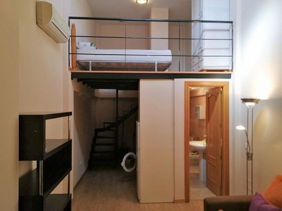 Alquiler de piso en Santa María de 1 habitación con muebles y aire acondicionado