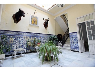 Casa sevillana con patio central en Arenal-Museo.