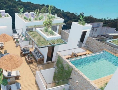 Venta de ático en El Ejido - La Merced - La Victoria de 2 habitaciones con terraza y piscina