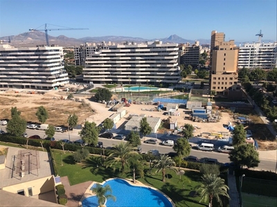 Alquiler de ático con piscina en Playa San Juan (Alicante)