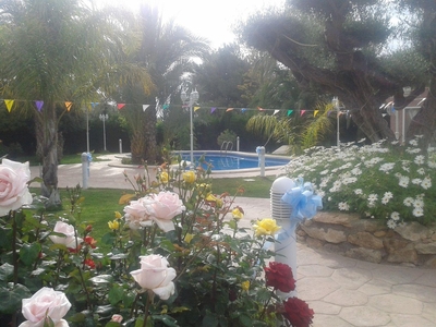 Alquiler de casa con piscina y terraza en Pedanies Est (Elche (Elx)), Elche - Elx