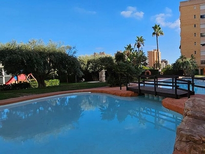 Piso en alquiler en avenida De Les Nacions de 2 habitaciones con terraza y piscina