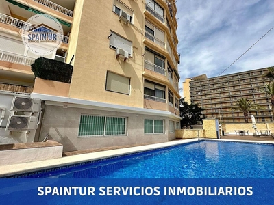 Piso en venta en Cabo de las Huertas de 1 habitación con terraza y piscina