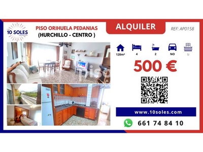 Apartamento en alquiler en Orihuela Pedanías