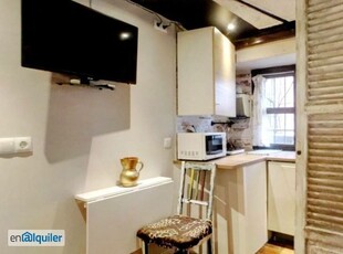 Acogedor estudio en alquiler en el animado barrio de Malasaña