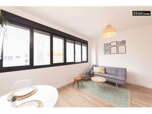 Elegante apartamento de 1 dormitorio con aire acondicionado en alquiler en Tetuán