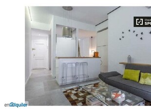 Elegante apartamento estudio con hermosa terraza en alquiler en Chamartín