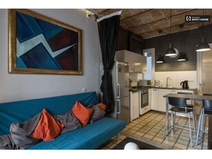 Encantador apartamento de 3 dormitorios con balcones en alquiler en Poblenou