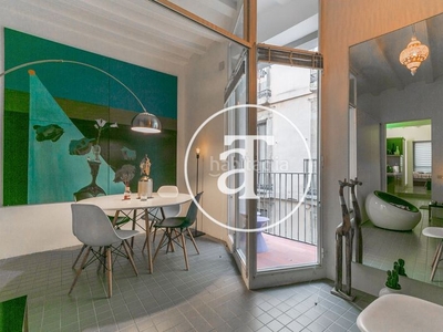 Alquiler piso de alquiler temporal de 2 habitaciones dobles en barrio gótico en Barcelona