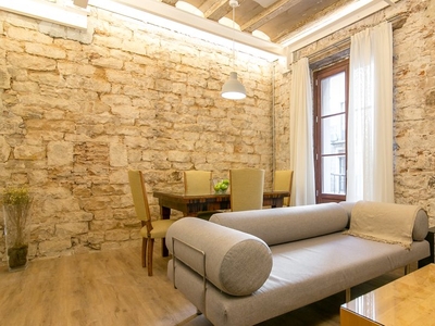 Apartamento rústico de 1 dormitorio en alquiler en El Born, Barcelona
