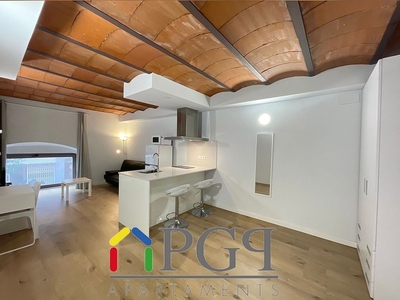 Alquiler de estudio en calle D'august con muebles y aire acondicionado