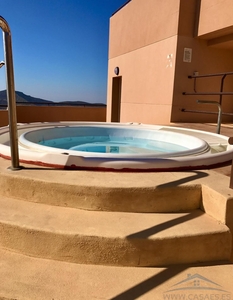 Alquiler de piso con piscina y terraza en Vícar, La envía
