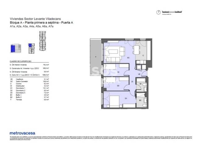 Piso en venta en Parcelas 42, 43, 44 en La Torre-roja-Campreciós-Grup Sant Jordi por 329.000 €