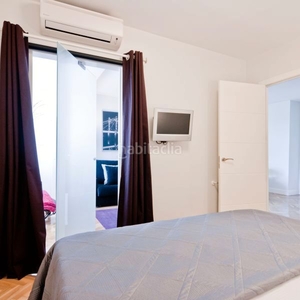Alquiler apartamento con capacidad para hasta 4 personas, este espacioso apartamento temporal está situado en el barrio de argüelles en Madrid