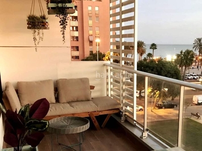 Alquiler piso en alquiler de 3 dormitorios con vistas al mar. en Málaga