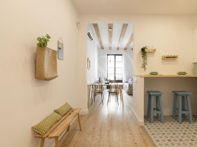Alquiler piso fantástico de temporada de 1 a 11 meses en Raval en Barcelona