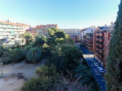 Alquiler piso muy luminoso en zona galvany, junto a parque moragas. en Barcelona