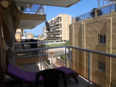 Apartamento con 2 habitaciones amueblado con ascensor, aire acondicionado y vistas al mar en Xeraco