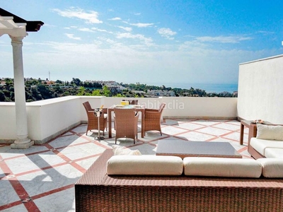 Apartamento en nagüeles con vistas panorámicas a la venta en Marbella