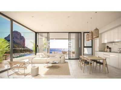 Apartamento en venta en Apartamentos de Obra Nueva Con Vistas Al Mar en Calpe en Playa del Arenal Bol-Playa del Cantal Roig por 317.000 €