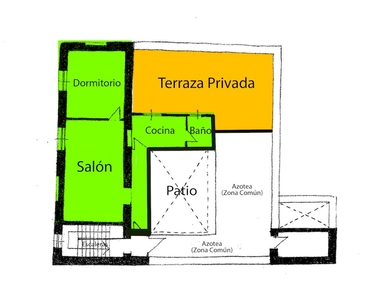 Alquiler de piso con terraza en Centro (Cádiz), Mentidero