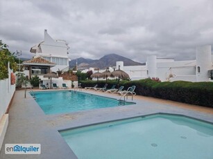 Alquiler casa piscina Benalmádena costa - parque de la paloma