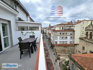 Alquiler piso amueblado terraza Casco viejo