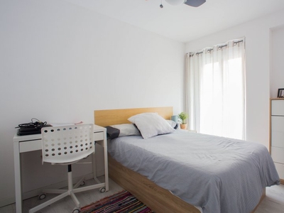 Habitación con balcón, apartamento de 3 camas, Camins al Grau, Valencia