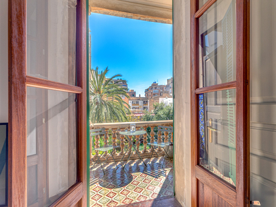 Fabuloso piso con sensacional terraza en el centro de Palma de Mallorca