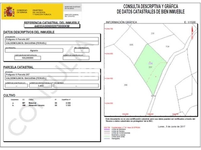 Finca rústica en venta en Báguena en Báguena