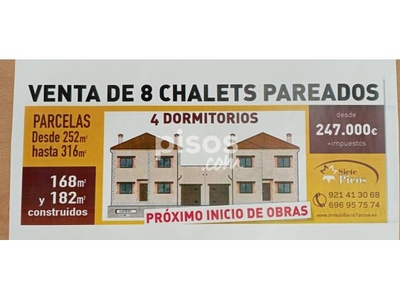 Chalet adosado en venta en Carretera Soria, 21