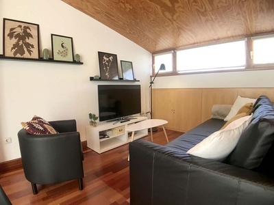 Alquiler de ático en Centro - Salamanca de 1 habitación con muebles y aire acondicionado