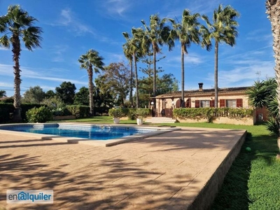 Alquiler casa amueblada piscina Manacor