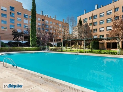 Alquiler piso aire acondicionado y piscina Madrid