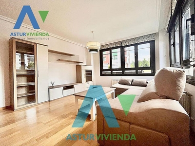 Alquiler de piso en Huca - Prados de 2 habitaciones con garaje y muebles