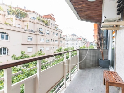 Alquiler piso en alquiler amueblado y con terraza,turó park en Barcelona