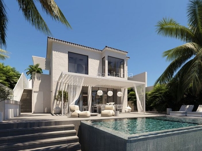 Casa villa ama es una villa sobre plano que estará lista para el primer trimestre de 2023 y que ofrece 5 dormitorios y 4 baños de estilo escandinavo. en Marbella