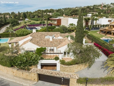Villa de 5 dormitorios en la tranquila zona de Camoján, Sierra Blanca, Marbella