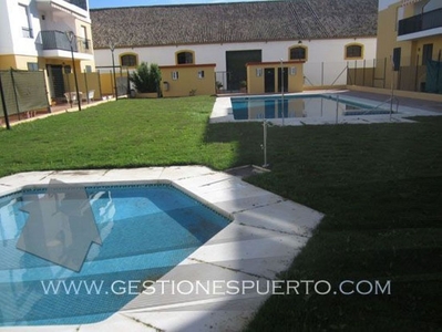 Alquiler de piso en Centro - Puerto de Santa María (El) de 1 habitación con terraza y piscina