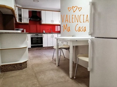 Alquiler piso con 4 habitaciones amueblado con ascensor, calefacción y aire acondicionado en Valencia