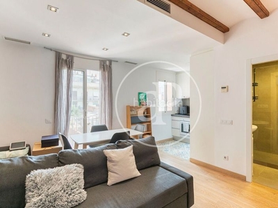 Alquiler piso en alquiler amueblado de una habitación en eixample en Barcelona