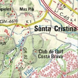 Casa terreno + casa/chalet en venta en mas plà santa cristina daro, costa brava en Santa Cristina d´Aro