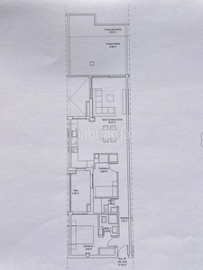 Piso orientación este con terraza 23.73 m2 con vistas y patio 5.58 m2 en Fuengirola